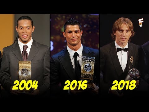 The Best FIFA Football Award Winners 1991 - 2018 ⚽ FIFA Best Player Award ⚽ Footchampion