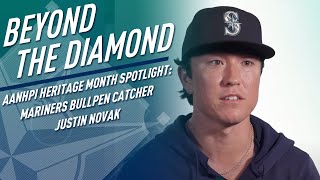 AANHPI Heritage Month Spotlight: Mariners Bullpen Catcher Justin Novak