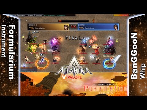 Titan 30/04/2017 AM: Final - Formularium vs BanGGooN - Atlantica Online
