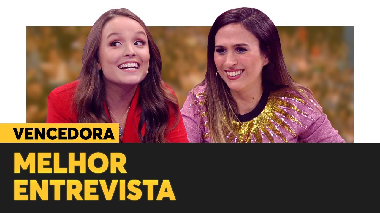 VENCEDORA: Larissa Manoela | MELHOR ENTREVISTA | Prêmio Humor Multishow 2019