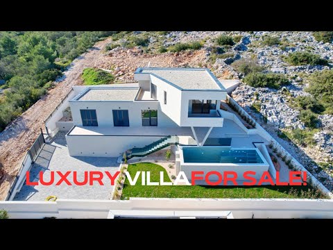 Luxury Villa for Sale! Breathtaking Seafront Property in Murter, Betina #househunting #invest