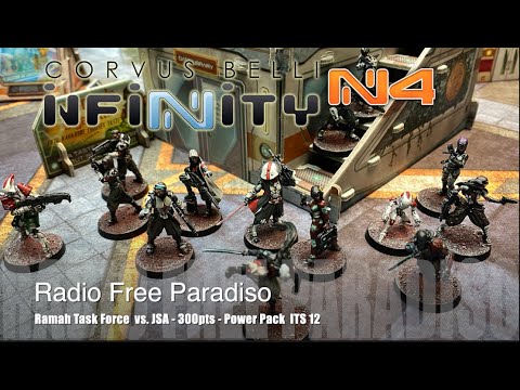 Radio Free Paradiso - Infinity N4 Battle Report - JSA vs. Ramah Task Force