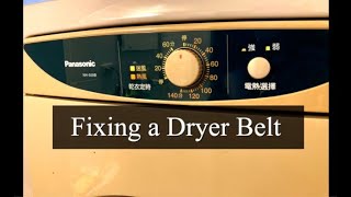 Repairs: Dryer Belt Panasonic NH-309b