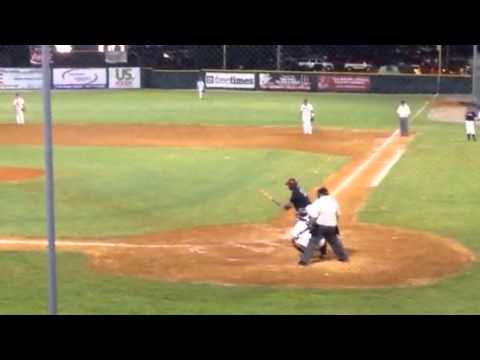 Chad Holbrook face plants against Columbia Blowfish