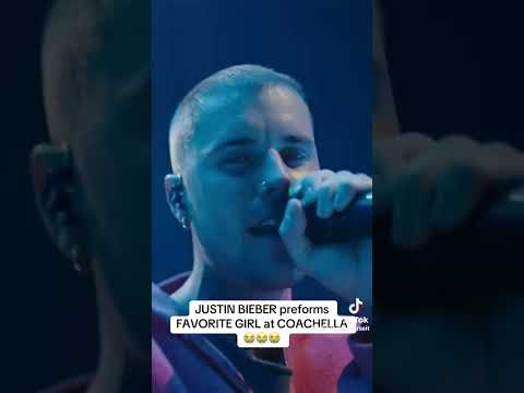 Justin Bieber Performs Favorite Girl at Coachella 2026 #FavoriteGirl #Bieberchella2026