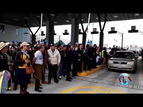 Miles "liberaron" las garitas de SY y Otay