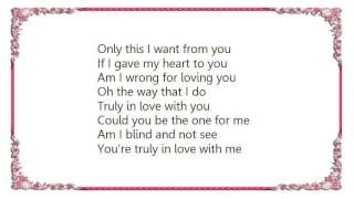 Janet Jackson - Truly Lyrics