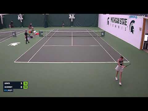 Mary Lewis v. Marisa Schmidt - singles - MSUW v. IOWA
