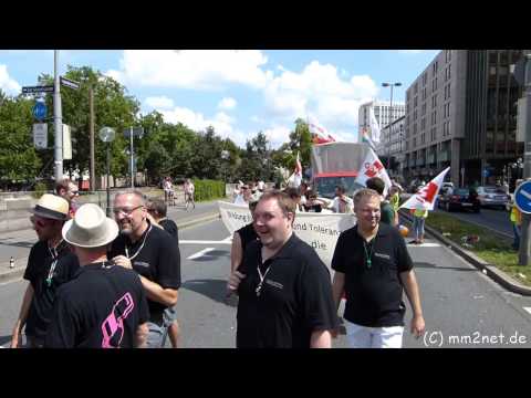 CSD Nürnberg 2014 - Die gesamte Demonstration [Sa. 02.08.2014]