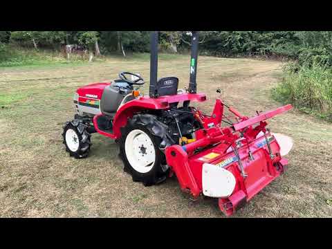 YANMAR AF116 4WD Compact Tractor & 1.3 Meter Rotavator