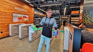 Shopping at World's Most Advanced Shopping Store - Amazon Go!