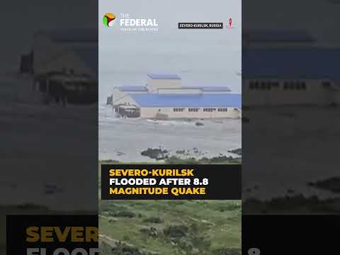 Tsunami slams Severo-Kurilsk after 8.8 quake in Russia’s far east, eyewitness footage goes viral