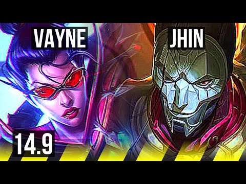 VAYNE & Lulu vs JHIN & Xerath (ADC) | 70% winrate, 6/1/3 | BR Diamond | 14.9