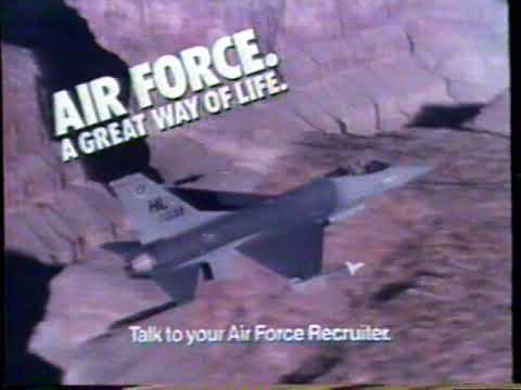 1980 Air Force "A great way of life" TV Commercial