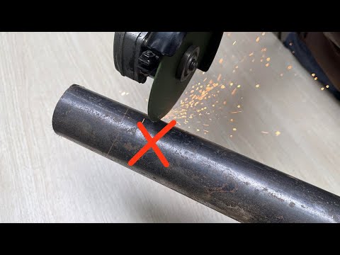 Jedes Mal perfekte Rohrschnitte! Präzises DIY-Rohrschneidewerkzeug | Winkelschleifer