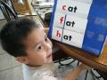 Jonah Starting To Read Word Families