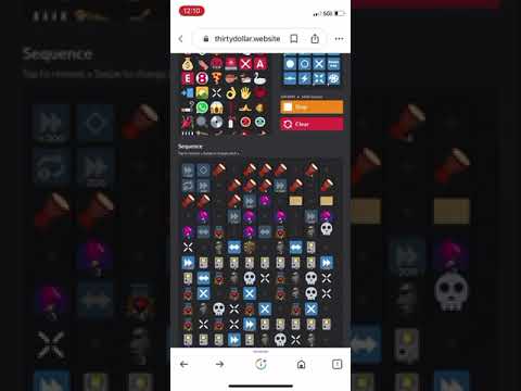 I recreated Toxic Anoxic (king salmonid theme) in thirtydollar.website (part 2) #splatoon3 #nintendo