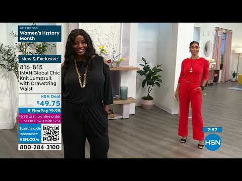 HSN | IMAN Global Chic Fashions 03.11.2023 - 03 PM