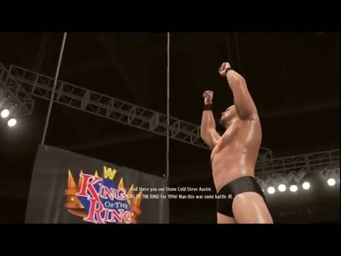 WWE 2K16 (2K Showcase) Austin 3:16 Ep 1 - Stone Cold Steve Austin defeats Jake "The Snake" Roberts