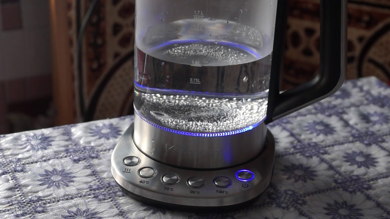 Чайник Kitfort KT-622 серебристый