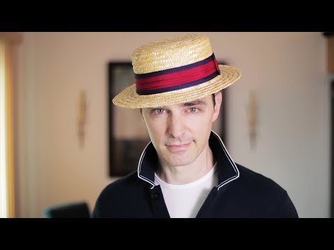 How to Wear a Boater Hat & Should You Get a  Boater Hat