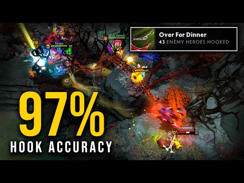 🔥100% Won't Let You Down 🔥 New Dendi Pudge Epic 97% Hook Accuracy