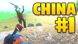 CHINA NUMBER 1?! H1Z1 King of the kill - DIAMOND SOLO