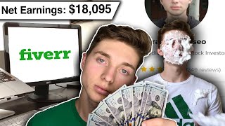 I Worked on Fiverr for 3 Months and Made $___ (I Got so Lucky)