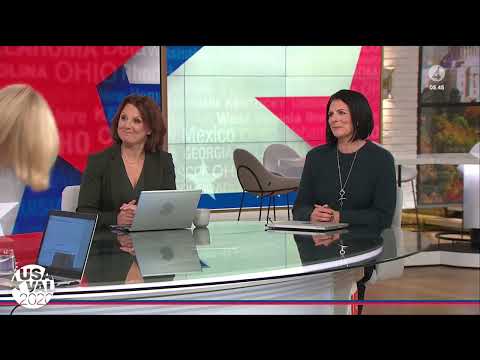 USA-valet 2020 - Valvakan del 1: Nyhetsmorgon 3 november (TV4 - 2020.11.03)