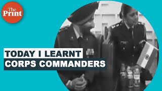 Corps commanders of the Indian Army | DOWNLOAD THIS VIDEO IN MP3, M4A, WEBM, MP4, 3GP ETC