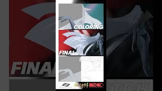 Step by step ''SAKUIKAZUCHI'' animation.