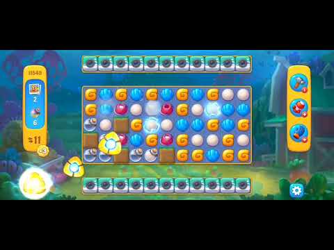 Fishdom Easy Level 11549 (with full seashell) @choraelmin