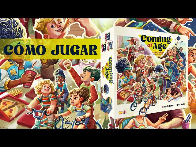 Vídeo relacionado con Ludonova Coming of Age, Juego de Mesa de Estrategia, A Partir de 14 Años, De 1 a 4 Jugadores, 40-80 Minutos por Partida, Español/Inglés