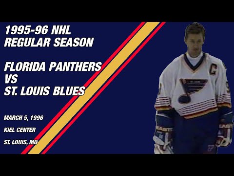 Panthers at Blues | March 5, 1996: Gretzky's 1st Home Game as Blues Captain