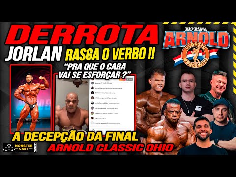 JORLAN EXPLODE AO VIVO E EXPÕE SUA OPINIÃO SOBRE DERROTA DE RAMON DINO !!! |ARNOLD OHIO