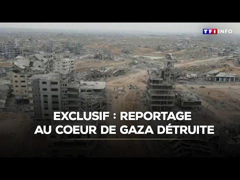 Exclusif : reportage au coeur de Gaza détruite｜TF1 INFO