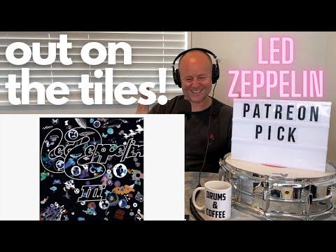 Drum Teacher Reaction: John Bonham | Led Zeppelin - 'Out On The Tiles' (INSTRUMENTAL Version)