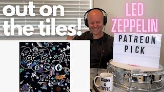 Drum Teacher Reaction: John Bonham | Led Zeppelin - &#39;Out On The Tiles&#39; (INSTRUMENTAL Version)