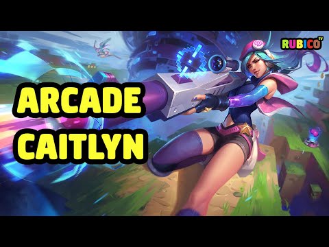 ARCADE CAITLYN SKIN SPOTLIGHT - LEAGUE OF LEGENDS