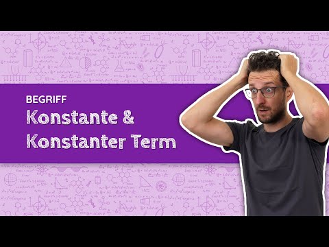 Konstante und Konstanter Term