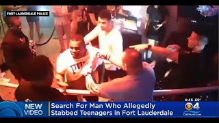 Search Continues For Man Accused Of Stabbing Two Teens In Ft. Lauderdale Nightclub