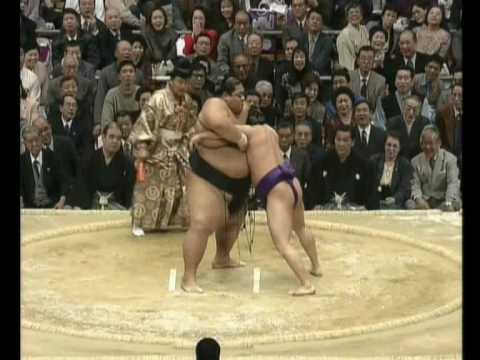 Konishiki vs. Mainoumi : Haru 1994 (小錦 対 舞の海)