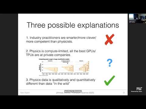 IAIFI Colloquium Series - Dumb Machine Learning for Physics