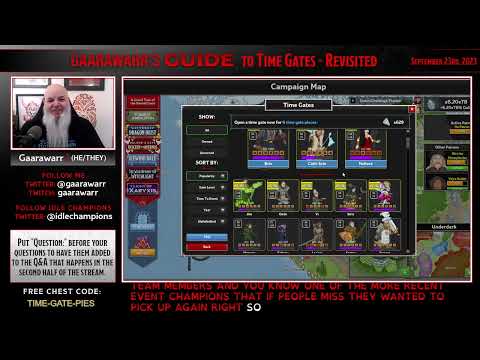 Gaarawarr’s Guide to Time Gates - Revisited