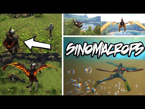 Sinomacrops explained | Detailed tutorial and PVP tests | Tips and tricks | ARK Survival Evolved
