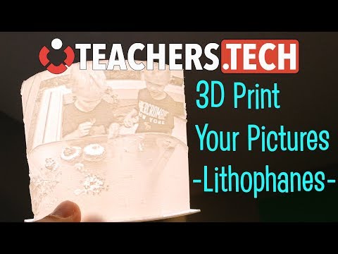 3D Print Your Photos How to Make a 3D Printed Lithophane