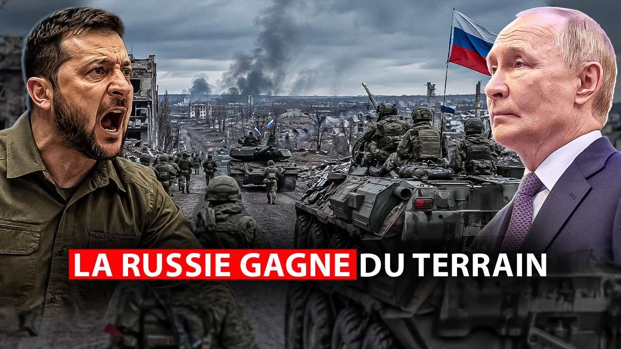 Les russes avancent sur tout les front, la carte de l'Ukraine change en silence.