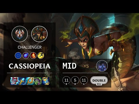 Cassiopeia Mid vs Sylas - EUW Challenger Patch 11.12