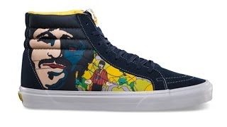 Shoe Review: Vans x The Beatles 'Yellow Submarine' Sk8-Hi Reissue (Faces Dress)