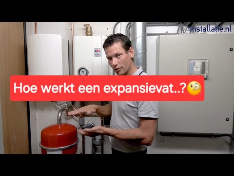Uitleg over de werking van een expansievat..